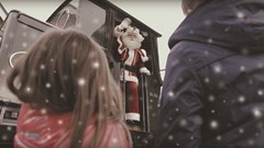 Kerst Express vanaf sprookjesachtig Tramstation Hoorn