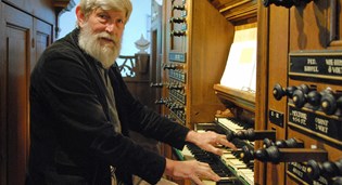 Orgelconcert door Dirk Out in de Hervormde kerk Venhuizen