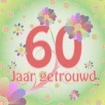 Echtpaar Van Langen-Vriend 60 jaar getrouwd