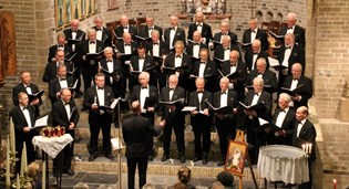 Hoorn Zingt met het Hoorns Byzantijns Mannenkoor in de Dorpskerk te Zwaag 