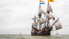 Halve Maen 14 mei op VOC-dag Lelystad