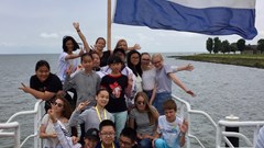 Chinese leerlingen op uitwisseling bij de Copernicus in Hoorn