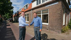 Nieuwe woningen in Binneblijfstraat, Merensstraat en Drieboomlaan