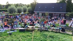 Yoga in de openlucht