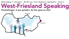 West-Friesland Speaking over âVluchtelingen, 2 jaar geleden