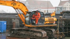 Bagger Hoornse havens versterkt Marker Wadden