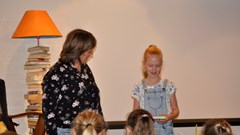 Kinderboekenschrijfster Tanja de Jonge presenteert haar 6e jeugdboek