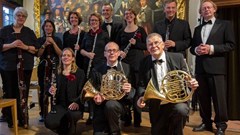 Ensemble Excelsior in schutterijzaal Westfries Museum