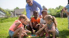 Leerlingen Sint Jozefschool leggen symbolisch pad naar OER