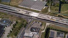 Afsluitingen bij de Oostergouw in Zwaag (N302)