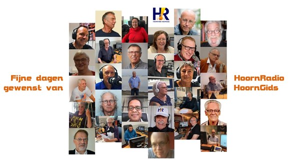 Alle medewerkers van HoornRadio en HoornGids wensen u fijne dagen